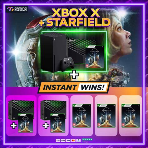 Starfield Xbox X Bundle + 5 instant Wins #1 - Gaming Giveaways