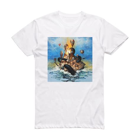 Circa Survive Descensus Album Cover T Shirt White Album Cover T Shirts