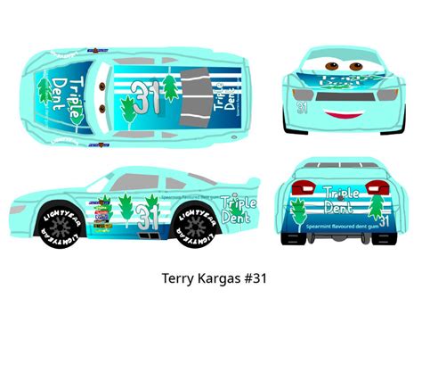 Cars 3 Racer - Terry Kargas by McSpeedster2000 on DeviantArt