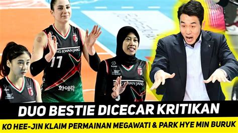 Kecewa Penampilan Megawati Park Hye Min Ko Hee Jin Klaim Penampilan