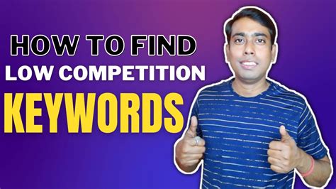 How To Find Low Competition Keywords How To Do Low Competition