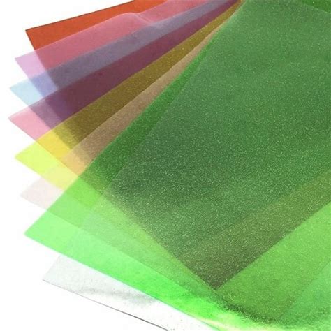 Transparent Tinted 7 5x12 Jelly Sheets Vinyl Sheet AA5 100 Etsy