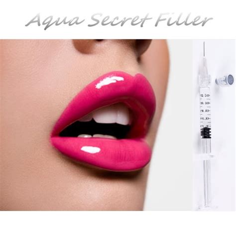 Aqua Secret CE Approved 1ml 2ml Corss Linked HA Hyaluronic Acid Dermal