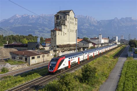 RABe 502 219 Of SBB Between Buchs SG And Sevelen