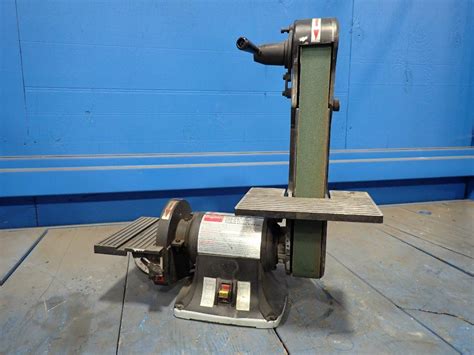 Used Dayton Belt And Disc Sander Hgr Industrial Surplus