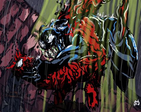 Symbiotic Rage I Just Like Drawing Venom Oc Rspiderman