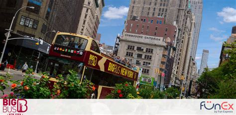 Big Bus Tours New York Discounted Tickets | FunEx