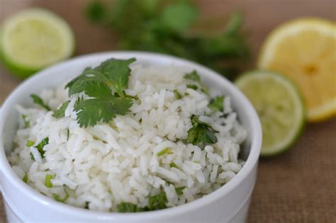 Arroz Con Cilantro y Limón Sweet y Salado