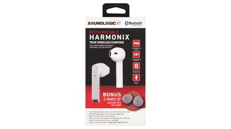 Soundlogic Xt Bluetooth Harmonix Rechargeable True Wireless Earpods