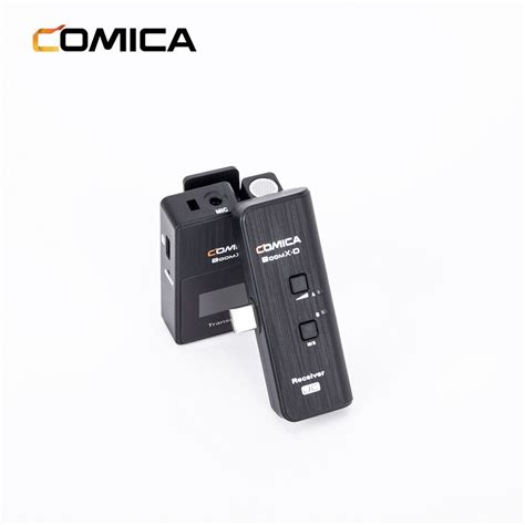 Comica Boomx D Uc G Wireless T R Digital Lavalier Microphone For