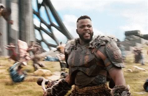 Black Panther Winston Duke GIF - BlackPanther WinstonDuke MBaku ...