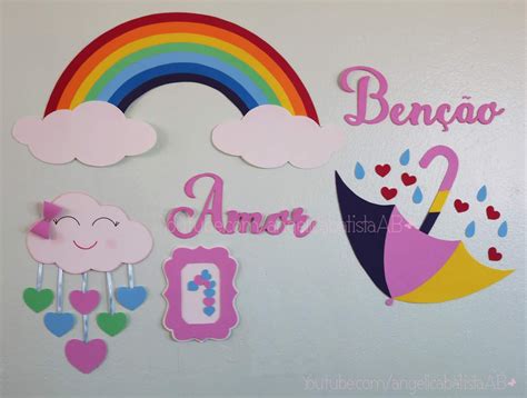 Painel Chuva De Amor Ang Lica Batista Diy