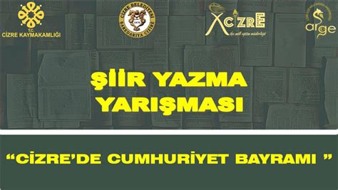 29 Ekim Cumhuriyet Bayramı Temalı Şiir Yazma Yarışması