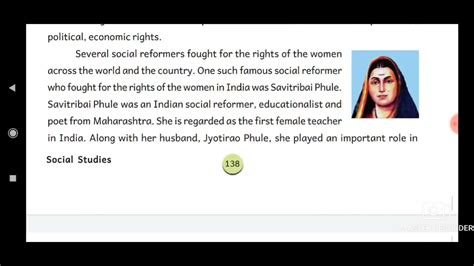 In Telugu Class 6 Social Chp 12 Towards Equality Part 2 Andhra