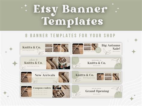 Etsy Banner Templates Banner Templates for Etsy Sellers - Etsy