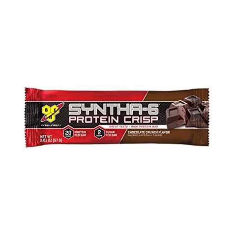 Bsn Syntha 6 Protein Crisp Chocolate Crunch 1 97 Oz 12 Ct