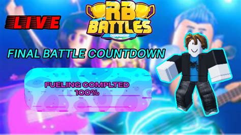 Rb Battles Final Battle Countdown Live Roblox Youtube