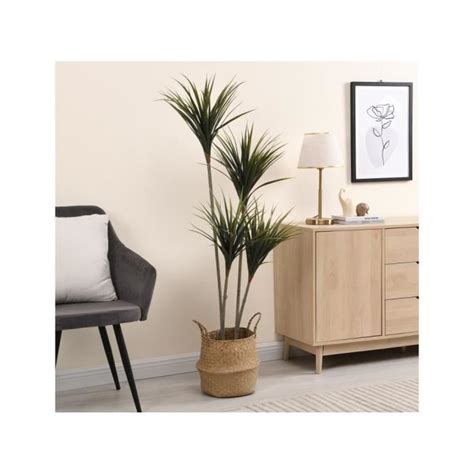 Plante Artificielle Yucca Avec Pot H 150 LYA Cdiscount Maison