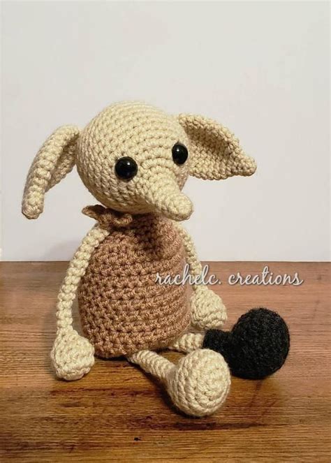 Crochet Dobby House Elf Etsy Elf House Harry Potter Crochet House