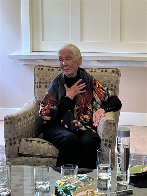 Clint Eastwood 93 Makes Rare Public Appearance At Jane Goodall Event