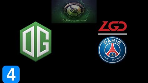 Og Vs Psg Lgd Game Grand Final The International Highlights Dota