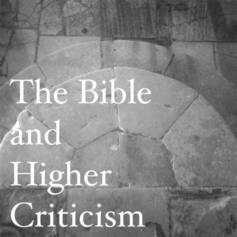 The Bible and Higher Criticism – Session 5 – Authorship and the Pauline Epistles – St. George ...