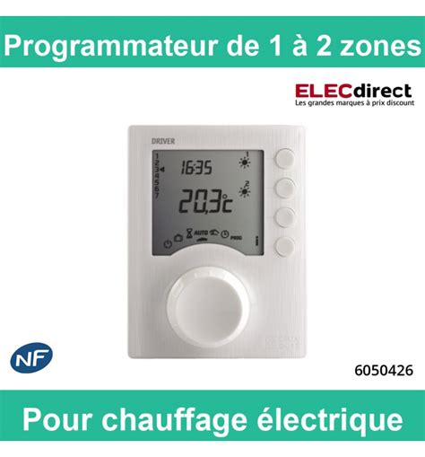 Delta Dore Programmateur De Zones Pour Chauffage Lectrique Fil