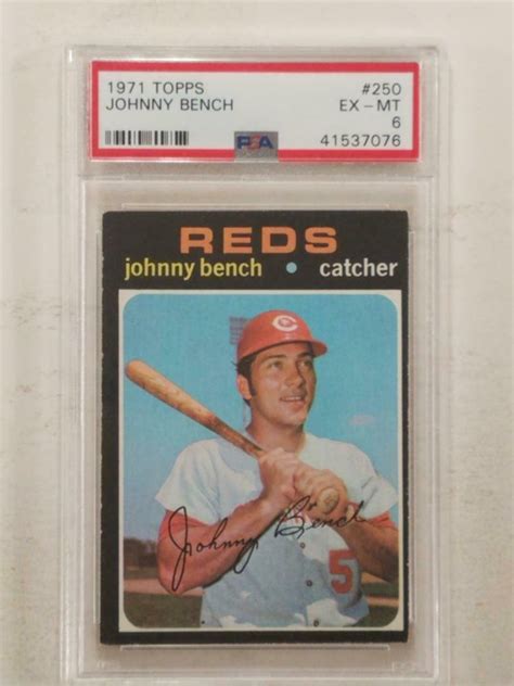 Auction Prices Realized Baseball Cards Topps Johnny Bench