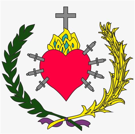 El Escudo De La Hermandad Representa El Símbolo Tradicional Corazon