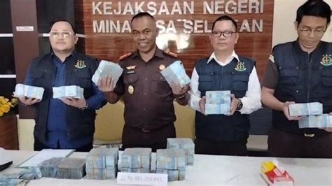 Tersangka Kasus Korupsi Pembangunan Puskesmas Di Minsel Kembalikan Uang