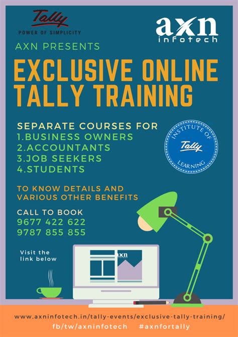 Exclusive Tally Online Training For Students Accountants And Business