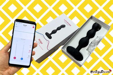 Lovense Ridge Bead Review Best Vibrating Rotating Anal Bliss