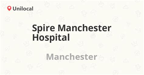 Spire Manchester Hospital – Manchester, Russell Road Whalley Ran… (1 review, address and phone ...