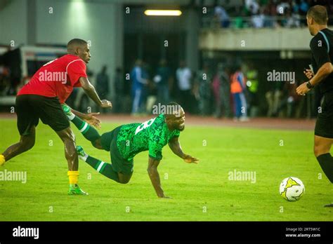 UYO NIGERIA SEPTEMBER 10 Frank Onyeka Of Nigeria During The 2023