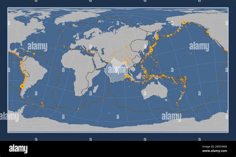 Indian ocean earthquake map Stock Vector Images - Alamy