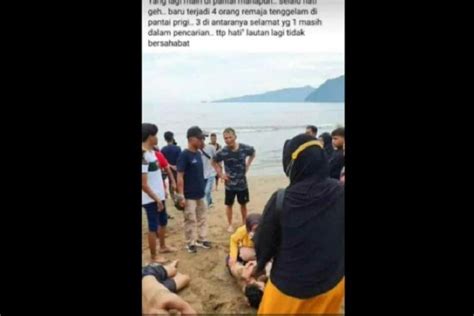 Satu Remaja Hilang Terseret Ombak Di Pantai Prigi ANTARA News Jawa Timur