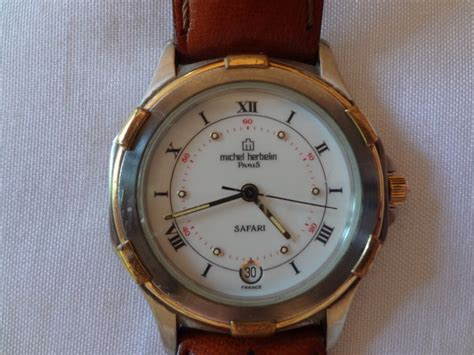 Michel Herbelin Safari men's wristwatch. - Catawiki