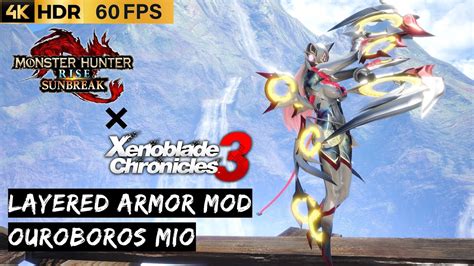 Xc3 Ouroboros Mio Is Coming To Monster Hunter Mod Bundle Mhr Sunbreak 4k Hdr 60fps Youtube