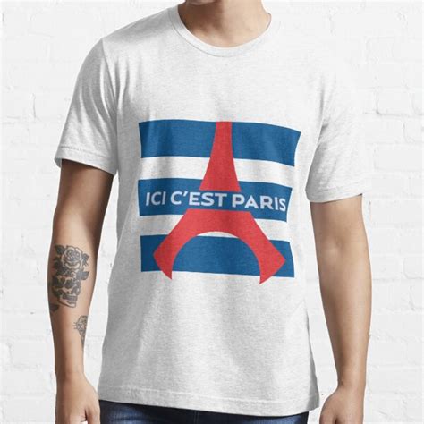 Ici C Est Paris T Shirt For Sale By Yungwonk Redbubble Ici Cest