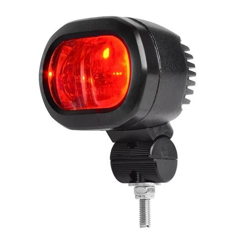 80V Red LED Forklift Truck Warehouse Danger Area Warning Lamp Safety