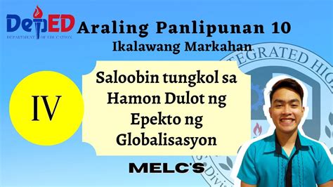 4 Saloobin Tungkol Sa Hamon Dulot Ng Epekto Ng Globalisasyon