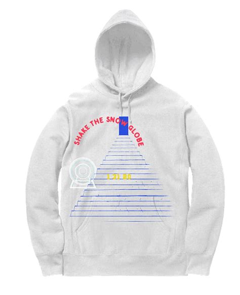 Russ Merch Stairway White Hoodie | WHAT’S ON THE STAR?