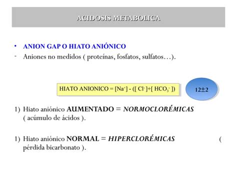 Trastornos Del Equilibrio Cido Base Ppt