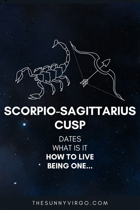 Scorpio Sagittarius Cusp Dates Traits How To Live Being One