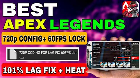 Apex Legends Fps Boost Fps Unlock Lag Fix Apex Legends Config