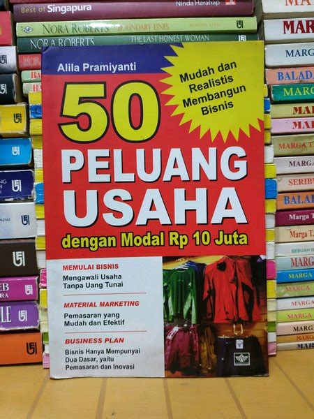 Jual Buku 50 Peluang Usaha Dengan Modal Rp 10 Juta Di Lapak