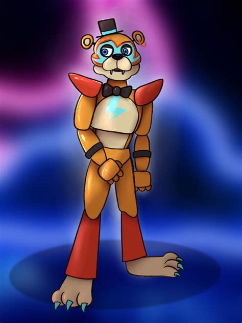 I Made My First Piece Of Fanart Glamrock Freddy R Fivenightsatfreddys