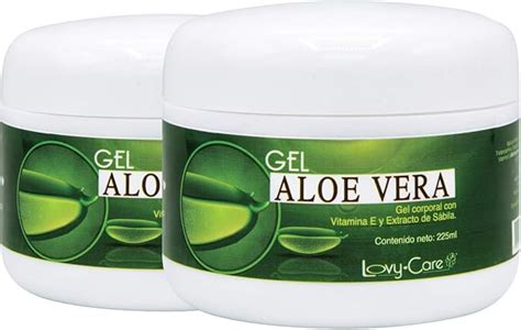 Lovy Care Gel de Aloe Vera 2x1 Sábila Vitamina E Regenerador