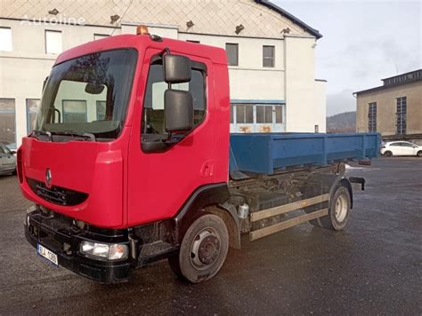 Renault Midlum Hook Lift Truck For Sale Czechia Jablonec Nad Nisou Xl