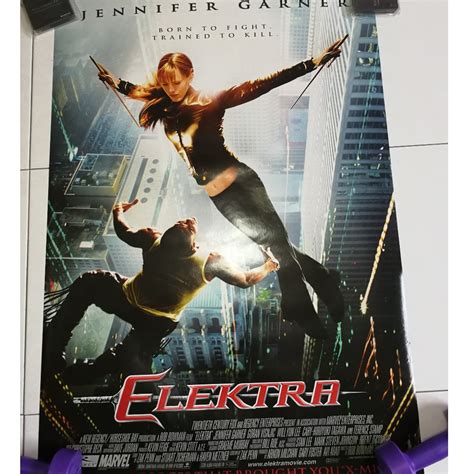 Elektra movie poster, Hobbies & Toys, Memorabilia & Collectibles ...